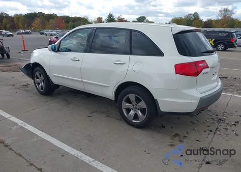 2008 Acura Mdx Sport Package from USA, damaged, VIN 2HNYD28528H537246